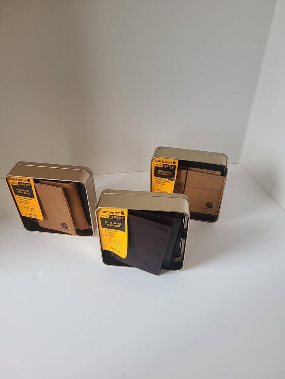 Carhartt Saddle Leather Bifold Wallet $38 each